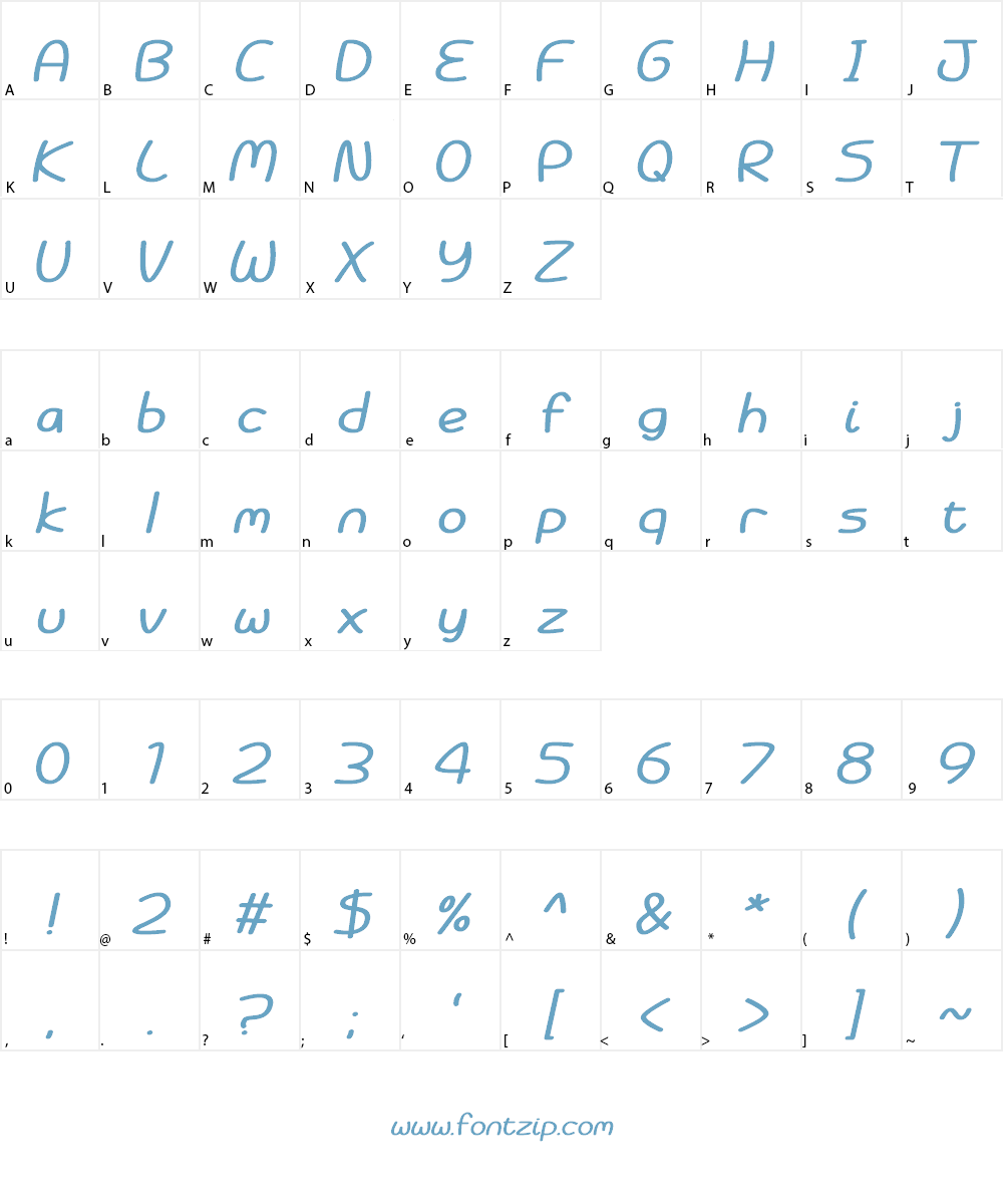 Battenberg and Custard Font Character
